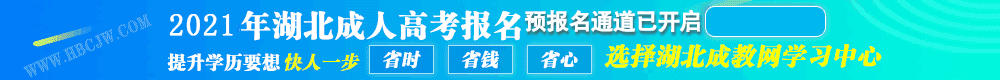 湖北成人高考報(bào)名輔導(dǎo)