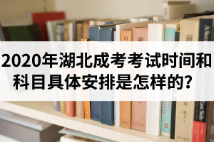 2020年湖北成考考試時(shí)間和科目具體安排是怎樣的？報(bào)考、錄取及畢業(yè)流程最全