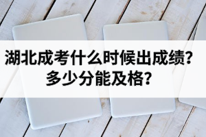 湖北成考什么時(shí)候出成績(jī)？多少分能及格？