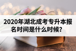 2020年湖北成考專升本報名時間是什么時候？報考條件有哪些？